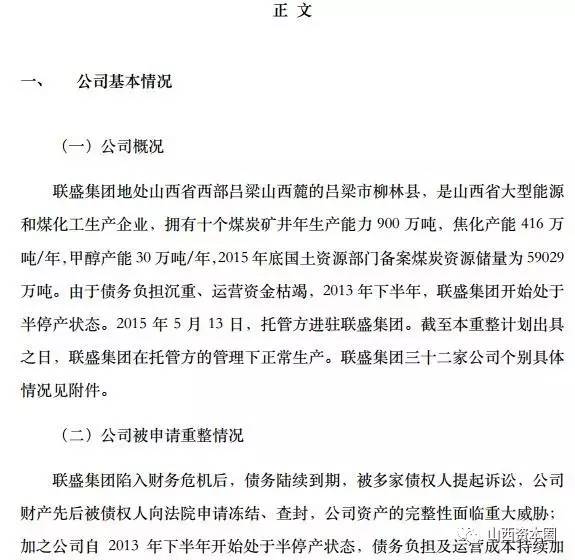 山西联盛集团最新消息全面解读与分析